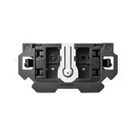 Simon 100 Кнопочный выключатель 10A 220В~ с безвинтовым подключением 1Click, Simon
