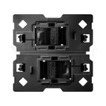 Simon 100 Розетка 2xRJ45 Cat.6 с адаптером