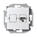 Телефонная розетка Simon 15 RJ-11 (белая), Simon