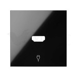 Розетка HDMI v1.4 &laquo;мама-мама&raquo; Simon 100, черный глянец, Simon